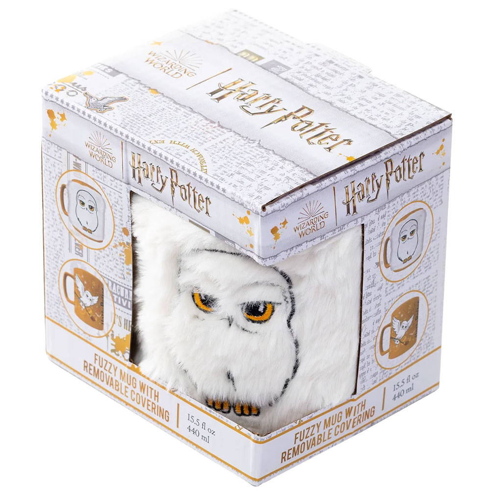Harry Potter Fuzzy Hedwig Mug