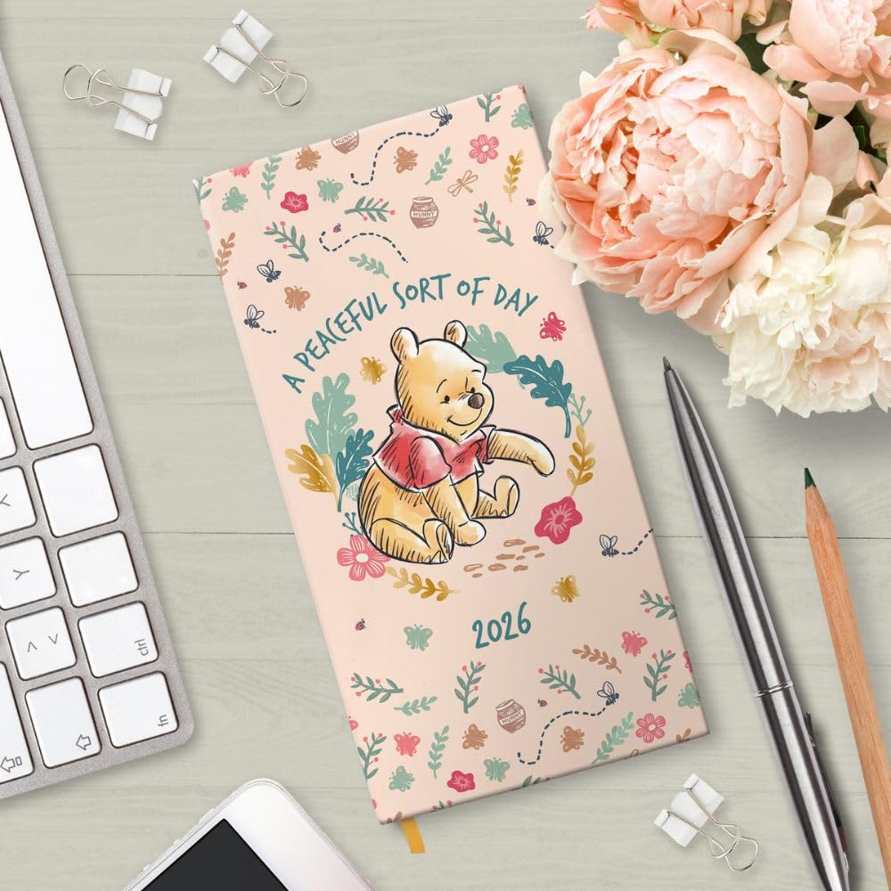 Winnie The Pooh Slim Diary 2026