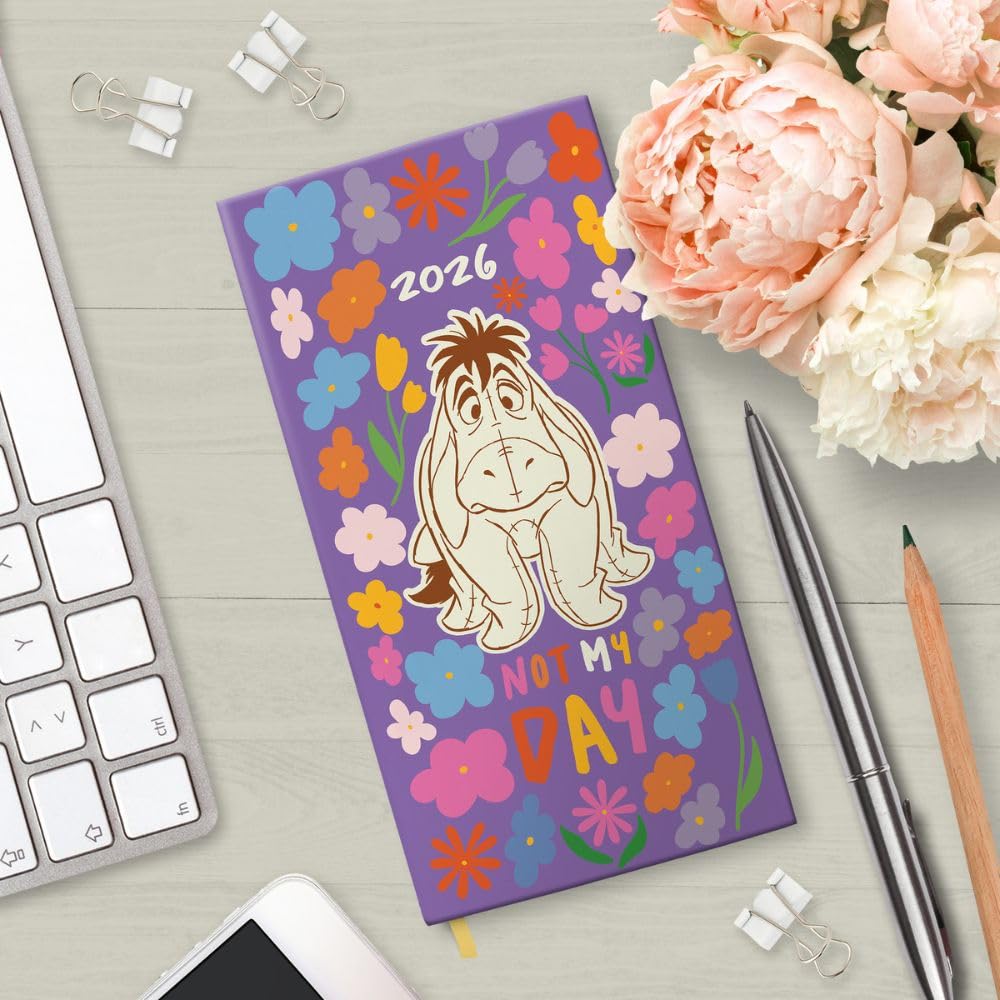 Winnie The Pooh Eeyore Slim Diary 2026