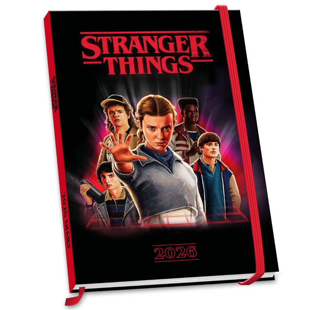 Stranger Things A5 Diary 2026