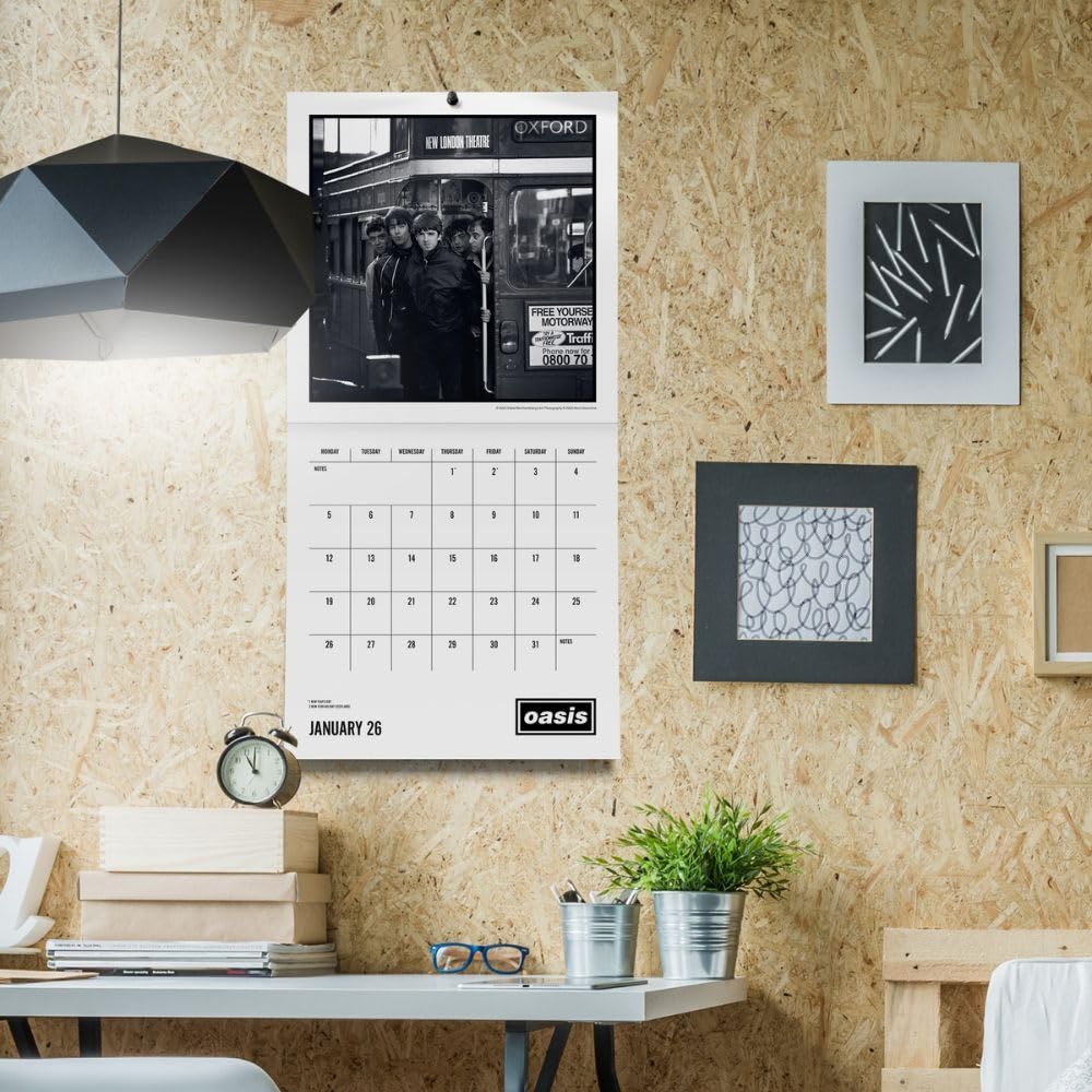 Oasis Square Calendar 2026