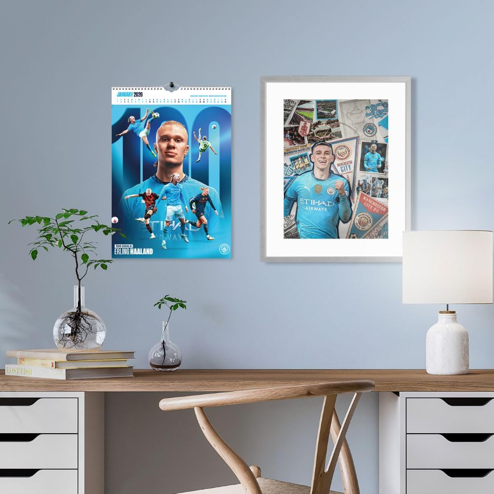 Manchester City FC Deluxe Calendar 2026