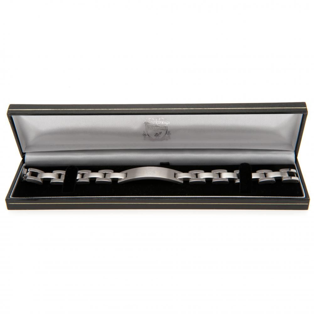 Liverpool FC Crest Stainless Steel Bracelet