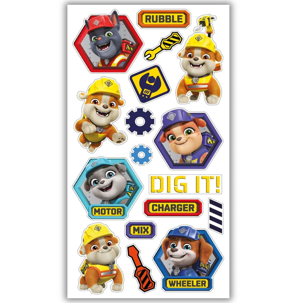 Paw Patrol Birthday Card With Stickers