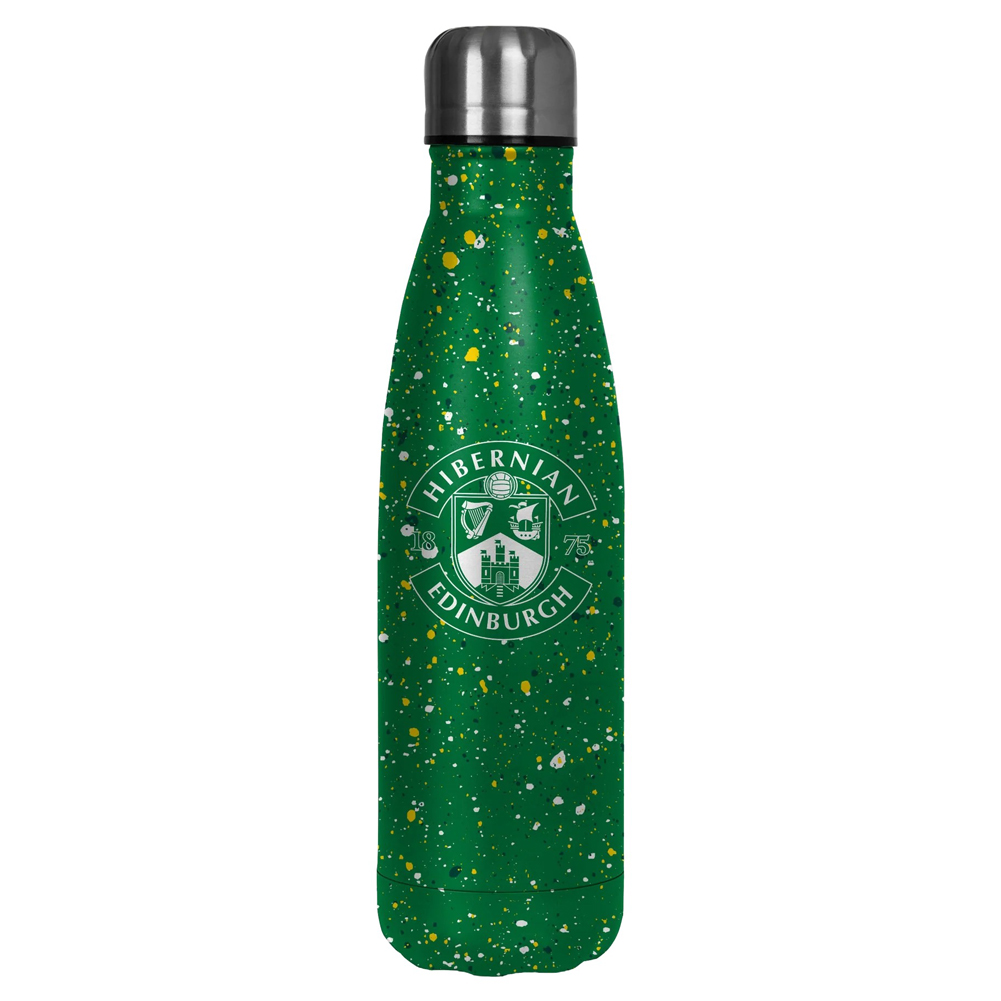 Hibernian FC Paint Splatter Thermal Flask
