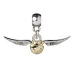 Harry Potter Silver Plated Charm Golden Snitch