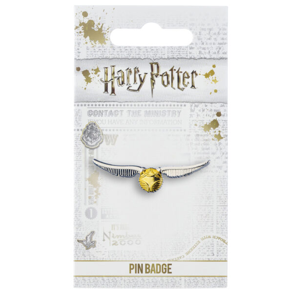 Harry Potter Badge Golden Snitch