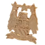 West Ham United FC 9ct Gold Pendant Hammers