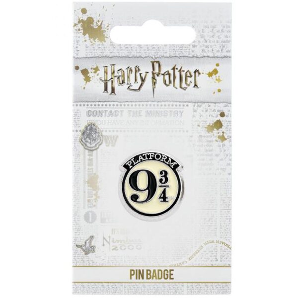 Harry Potter Badge 9 & 3 Quarters