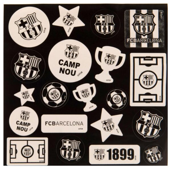 FC Barcelona Glow in the Dark Stickers