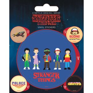 Stranger Things Stickers Arcade
