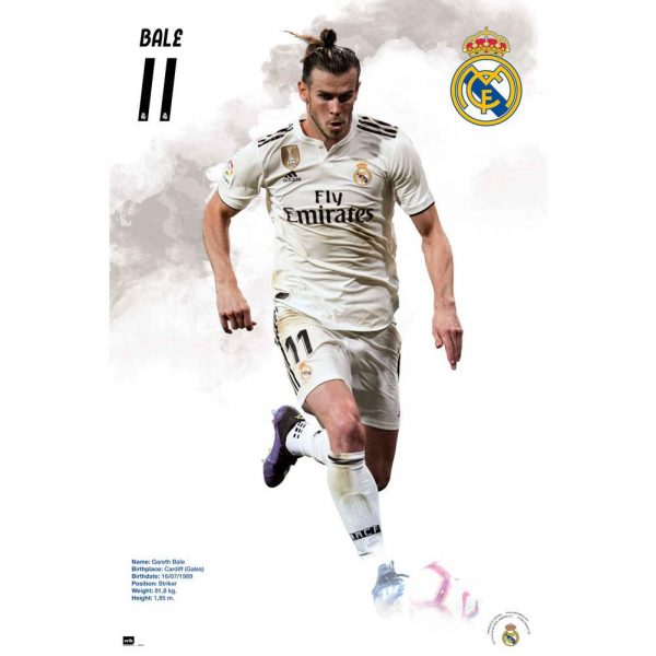 Real Madrid FC Poster Bale 58