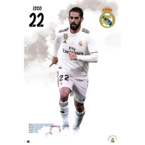 Real Madrid FC Poster Isco 59