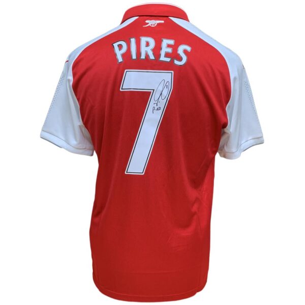 Arsenal FC Pires Signed Shirt