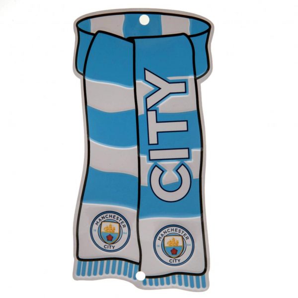 Manchester City FC Show Your Colours Window Sign