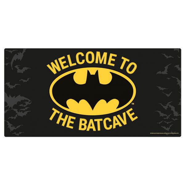 Batman Metal Wall Sign Batcave