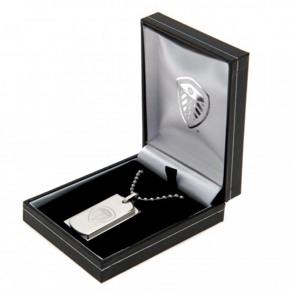 Leeds United FC Double Dog Tag & Chain