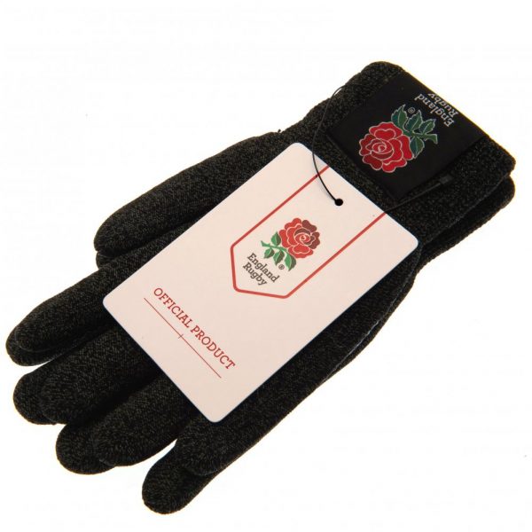 England RFU Luxury Touchscreen Gloves Adult
