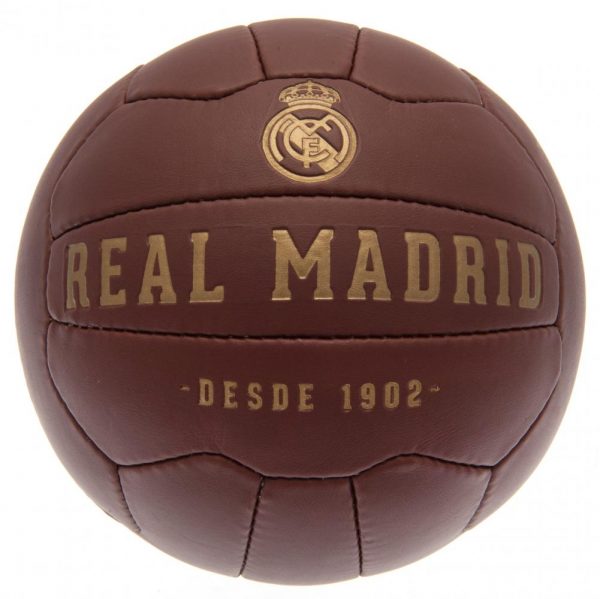 Real Madrid FC Faux Leather Football