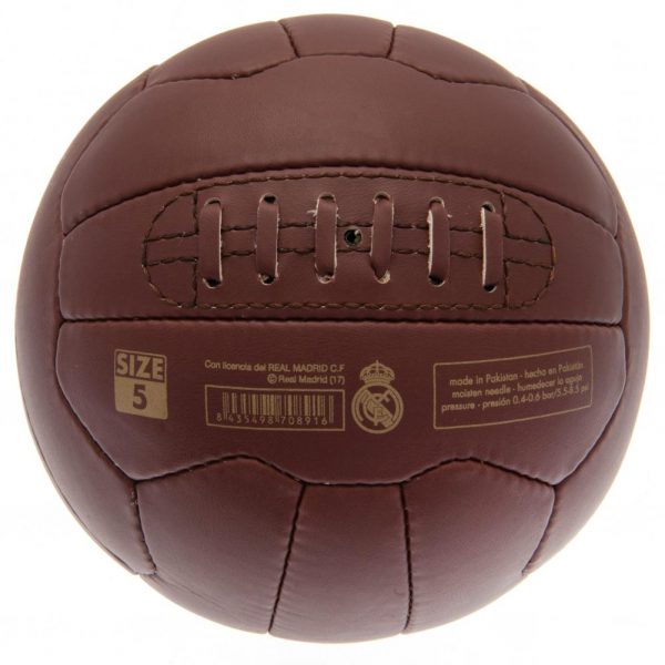Real Madrid FC Faux Leather Football