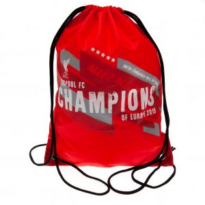 Liverpool FC Champions Of Europe Gym Bag