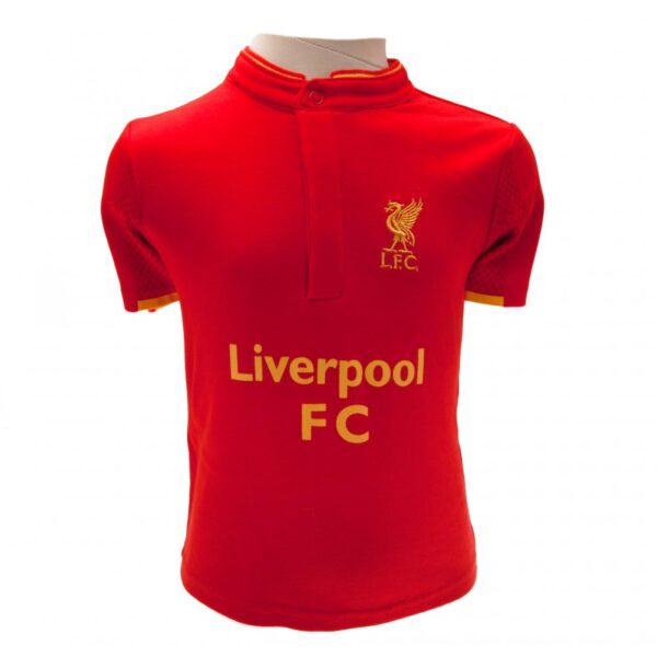 Liverpool FC Shirt & Short Set 3/6 mths GD