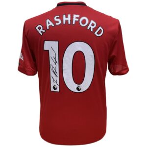 Manchester United FC Rashford Signed Shirt