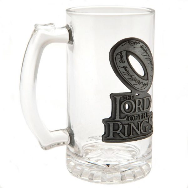 The Lord Of The Rings Glass Tankard Logo