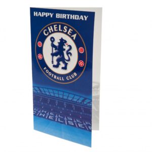 Chelsea FC Birthday Card