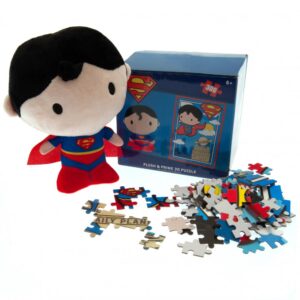Superman Plush & 3D Puzzle