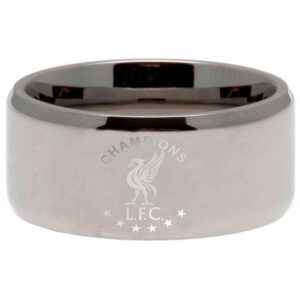 Liverpool FC Champions Of Europe Band Ring Large