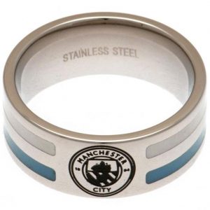 Manchester City FC Colour Stripe Ring Medium
