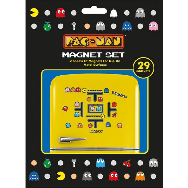 Pac-Man Fridge Magnet Set