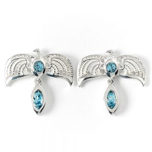 Harry Potter Sterling Silver Earrings Diadem