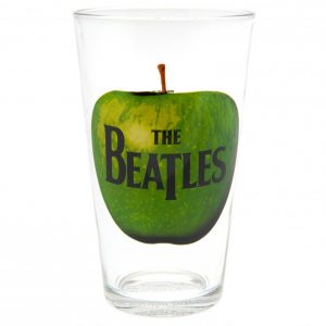 The Beatles Large Glass Apple Logo