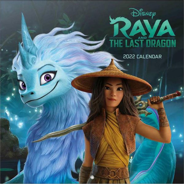 Raya And The Last Dragon Calendar 2022