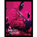 Squid Game Framed Picture 16 x 12 Troops