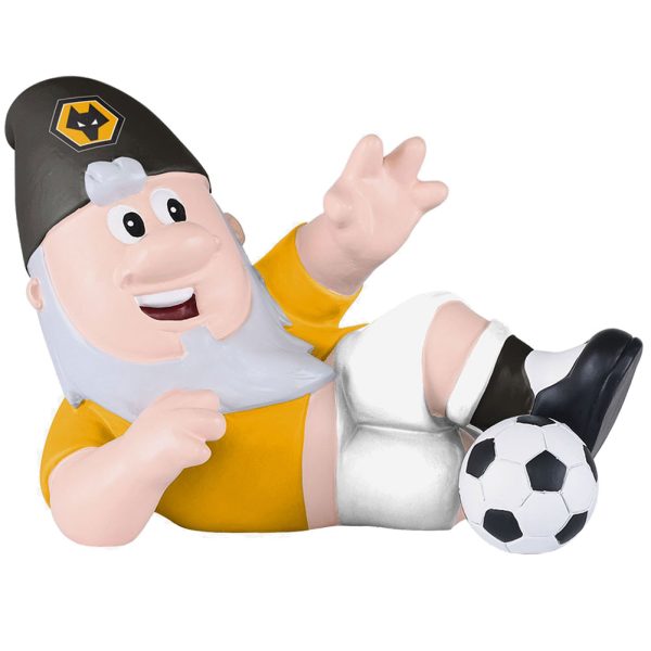 Wolverhampton Wanderers FC Sliding Tackle Gnome