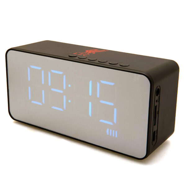 Liverpool FC Bedside Clock With Speaker