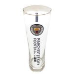 Manchester City FC Tall Beer Glass