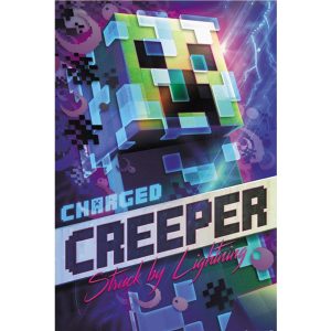 Minecraft Poster Charged Creeper 162