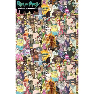 Rick And Morty Poster Where’s Rick 244