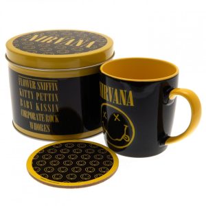 Nirvana Mug & Coaster Gift Tin
