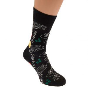 Friends Socks Infographic – Size 5-7