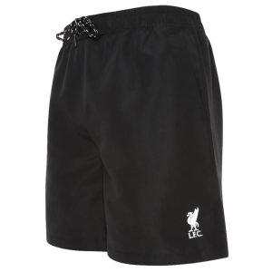 Liverpool FC Board Shorts Mens Black X Large