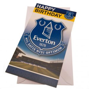 Everton FC Birthday Card