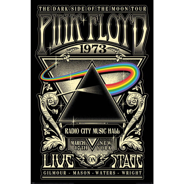 Pink Floyd Poster 1973 78