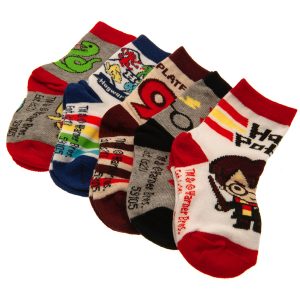 Harry Potter 5pk Socks Gift Set 0-6 mths