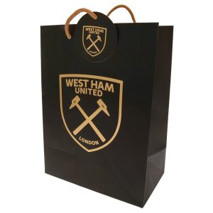 WEST HAM Crest Wallet Black Gift Official Licensed Football Club Fathers Day 