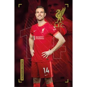Liverpool FC Poster Henderson 1
